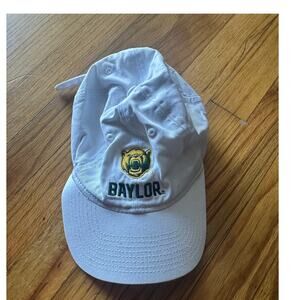 New Era Baylor Bears White Cap – One Size Fits All